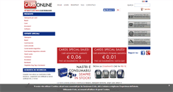 Desktop Screenshot of card-online.it