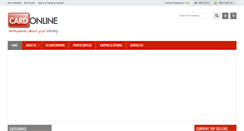 Desktop Screenshot of card-online.com
